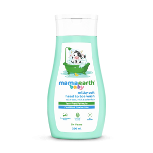 MamaEarth Milky Soft Head To Toe Wash