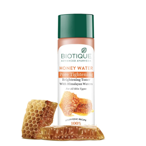 Biotique Pore Tightening Brightening Toner With Himalayan Water ( All Skin Type )