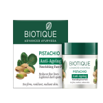 Biotique Pistachio Anti Ageing Nourishing Reduces Fine Lines Lightens Dark Spots ( For All Skin Type )