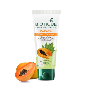 Biotique Papaya Deep Cleanse ( All Skin Type ) For Visibily Glowing Skin