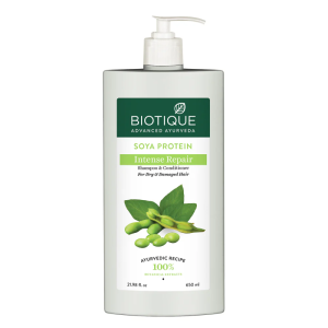Biotique Soya Protein Intense Repair Shampoo And Conditoner ( For Dry And Damaged Hair )