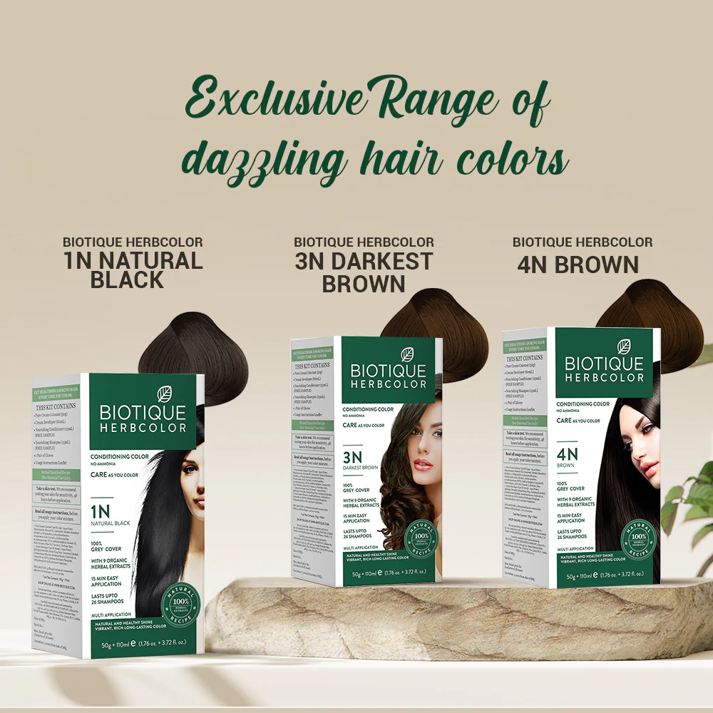 Biotique Conditioning Color - 3N Darkest Brown