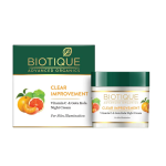 Biotique Clear Improvement Night Cream ( For Skin illumination )