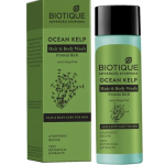 Biotique Ocean Kelp Hair And Body Wash ( Protein Rich ) 100% Soap Free ( Hair And Body Care For Men )