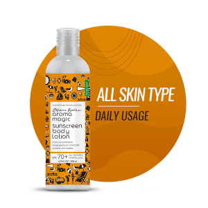 Aroma Magic Sun Screen body lotion SPF 70+ All natural mineral line ( All Skin Type )